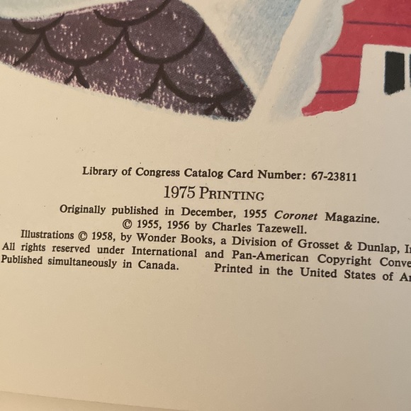 Vintage book “The Littlest Snowman “ by Charles Tazewell - Picture 3 of 13